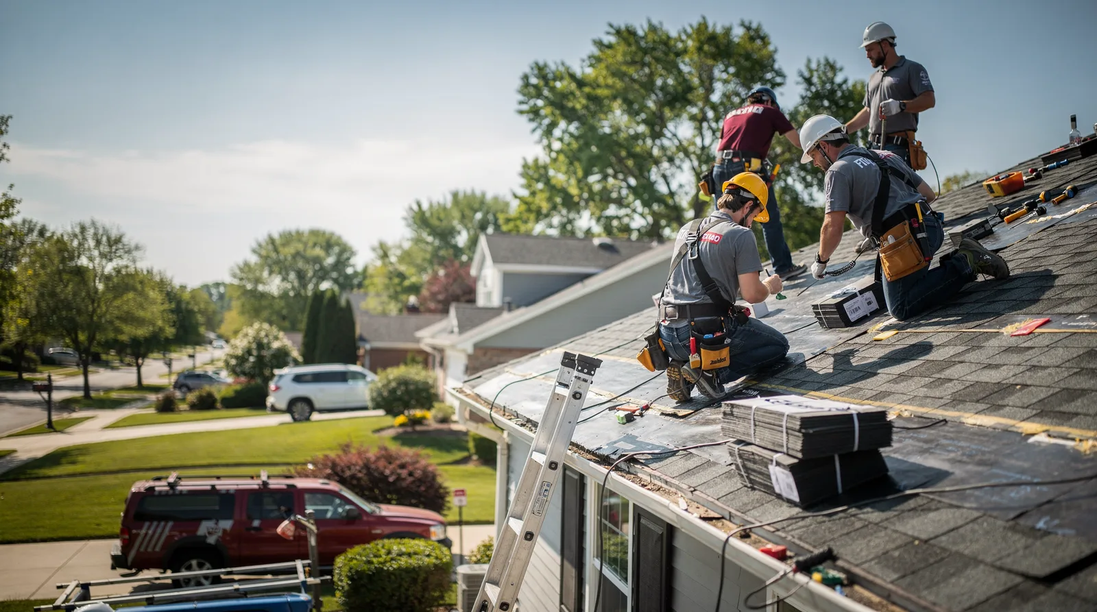 Roof Repair in Latham, IL around you